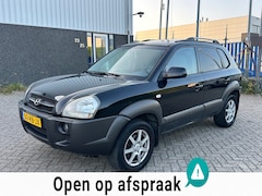 Hyundai Tucson - 2.0i Dynamic 2005 Zwart Schuifdak Airco