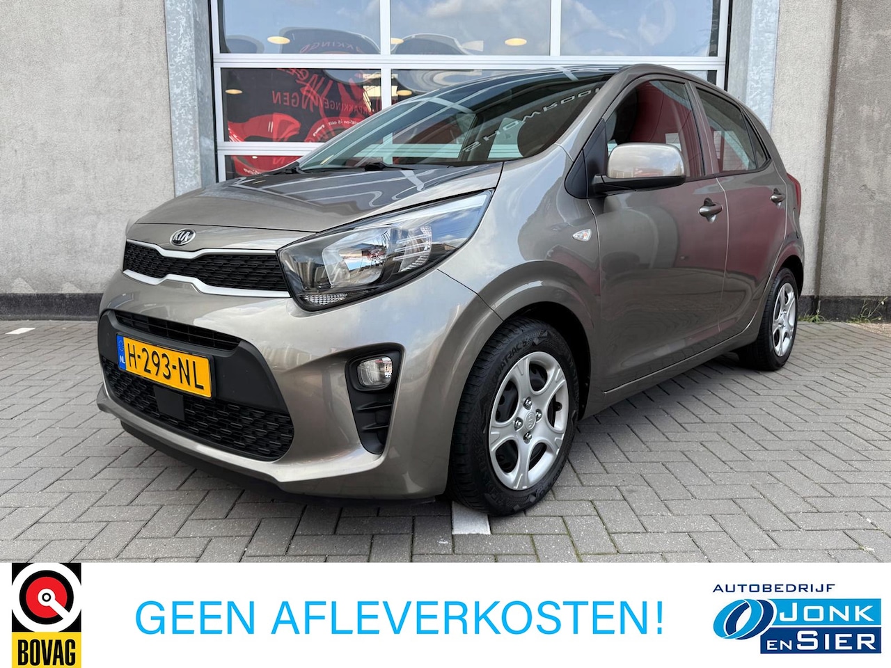 Kia Picanto - 1.0 MPi ComfortLine|4-seiz.banden|Airco|Bluetooth|Rijklaarprijs! - AutoWereld.nl