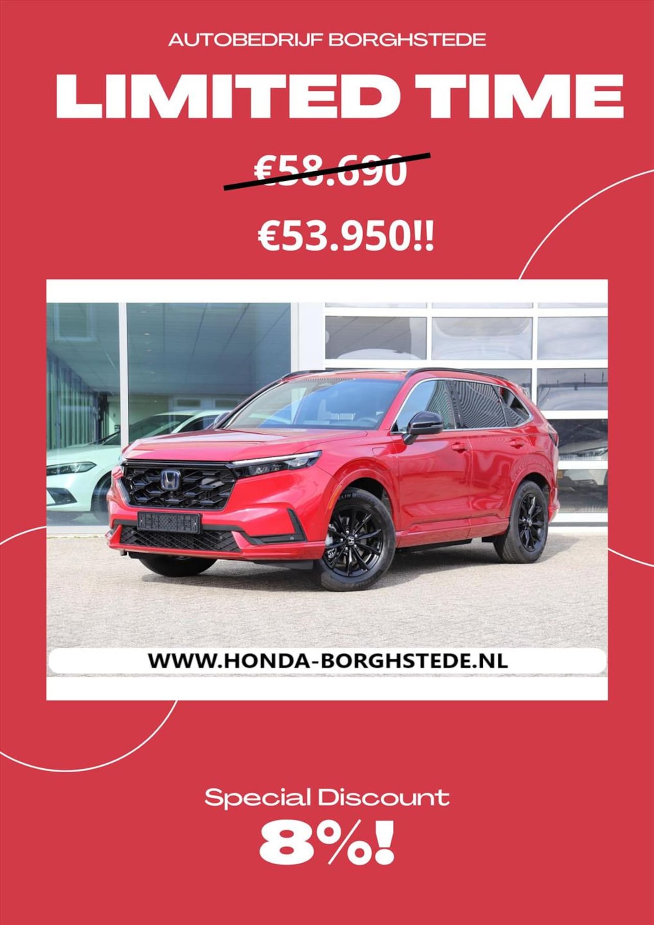 Honda CR-V - 2.0 Plug-In Hybrid 184pk 2WD CVT Advance Tech - AutoWereld.nl