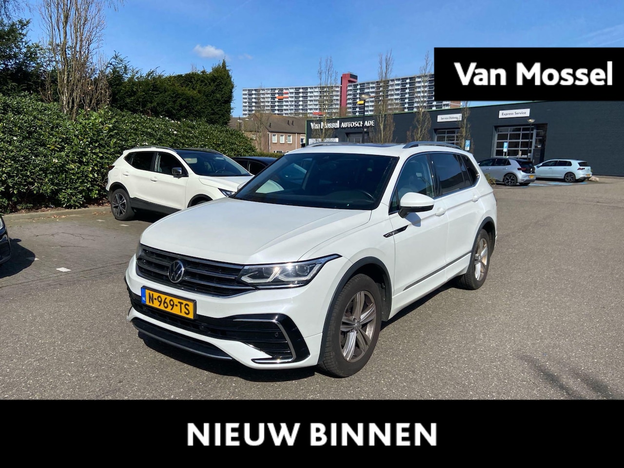 Volkswagen Tiguan Allspace - 1.5 TSI R-Line Business+ 7p. | 150 PK | Automaat | Trekhaak (Elektronisch Zwenkbaar) | Dig - AutoWereld.nl