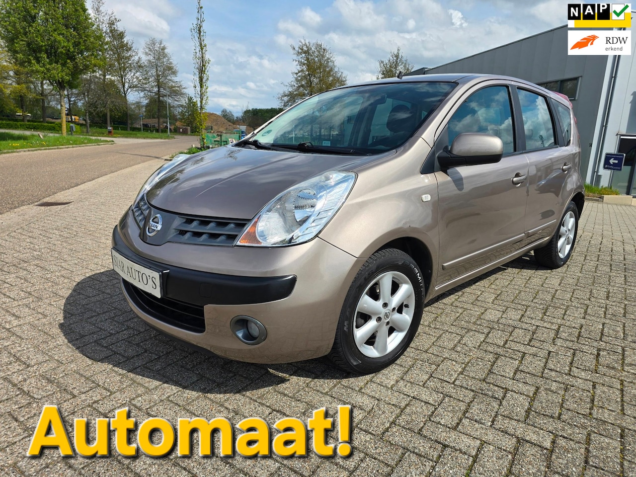 Nissan Note - 1.6 Acenta Automaat! AIRCO - AutoWereld.nl