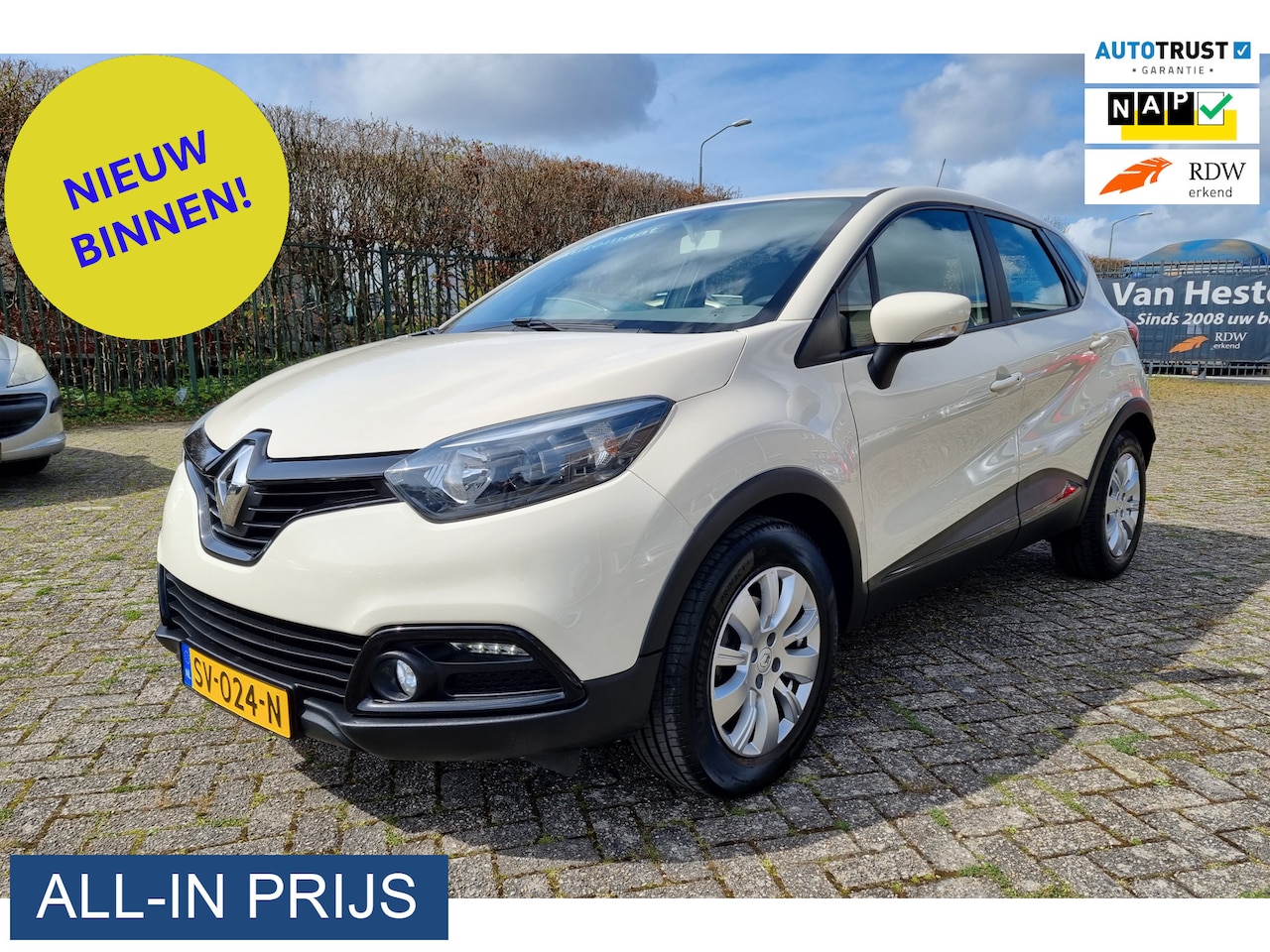 Renault Captur - 1.2 TCe Expression ✅CARPLAY ✅NIEUWE APK - AutoWereld.nl