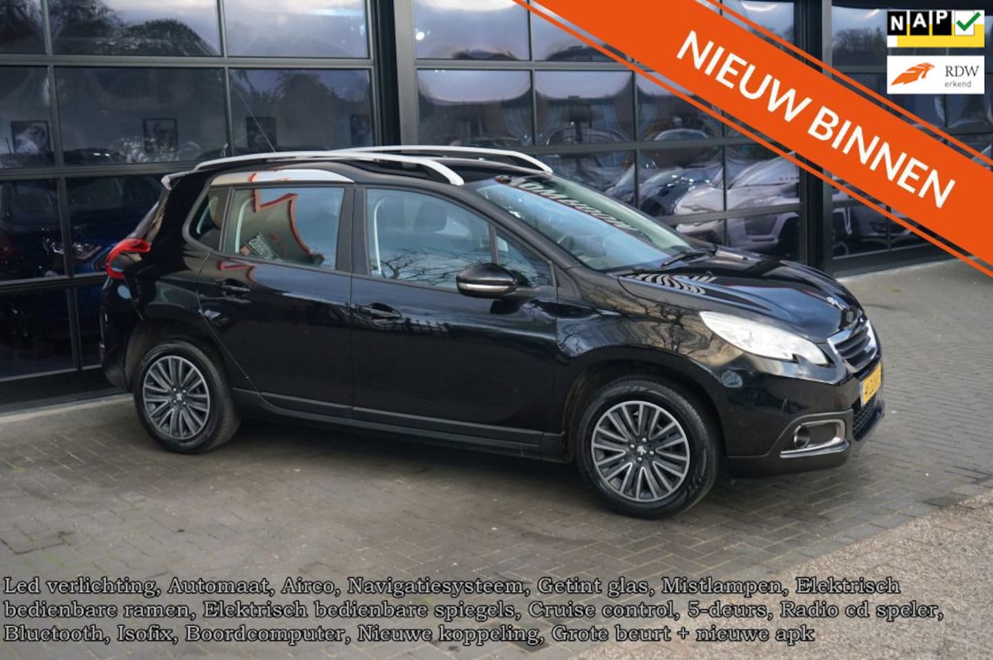 Peugeot 2008 - 1.2 PureTech Active 1.2 PureTech Active, Airco Led, Navi, Elec pakket - AutoWereld.nl