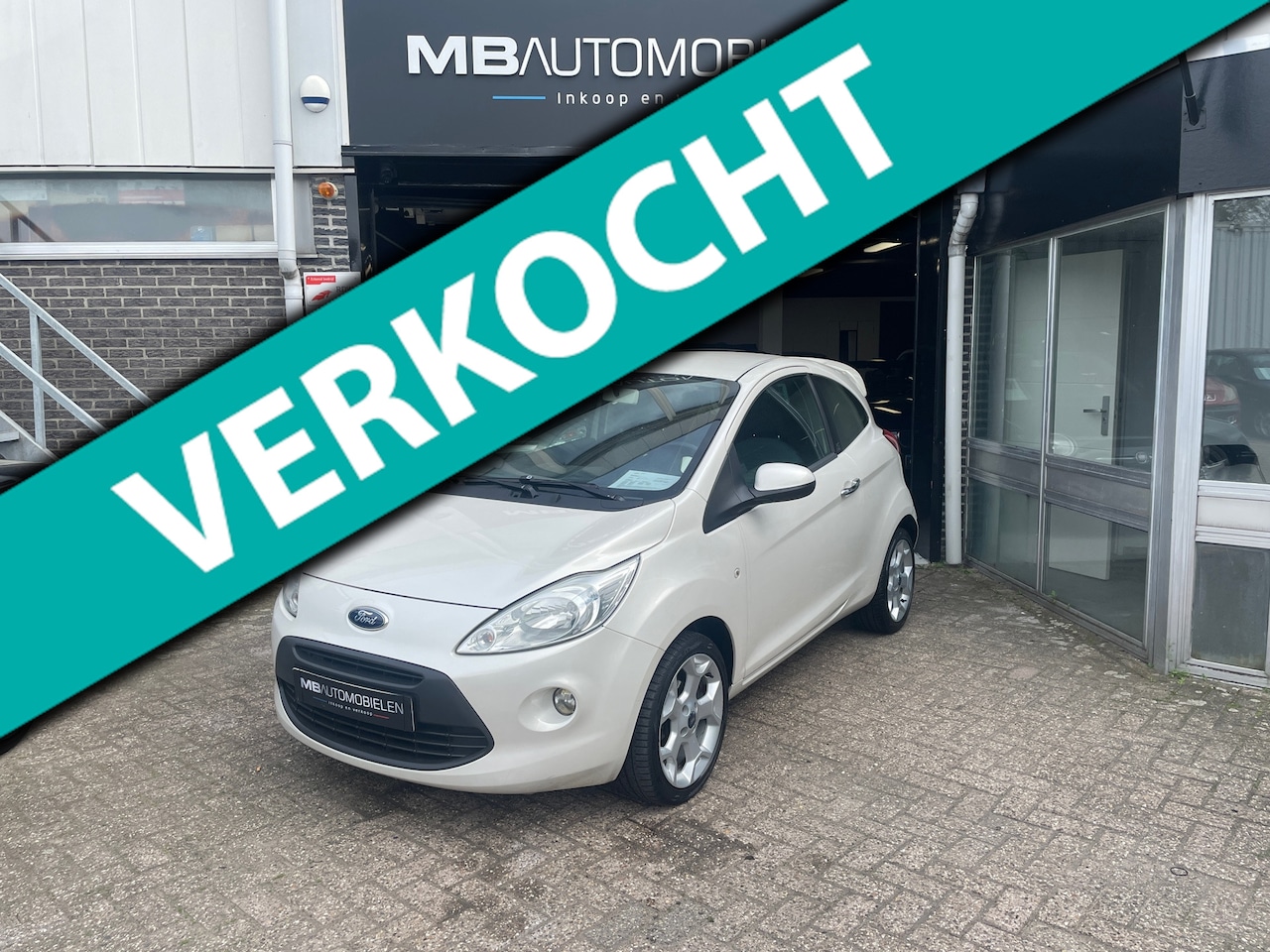 Ford Ka - 1.2 Titanium X start/stop/APK/105DKM/Airco/NAP/Distr.riem Vervangen! - AutoWereld.nl