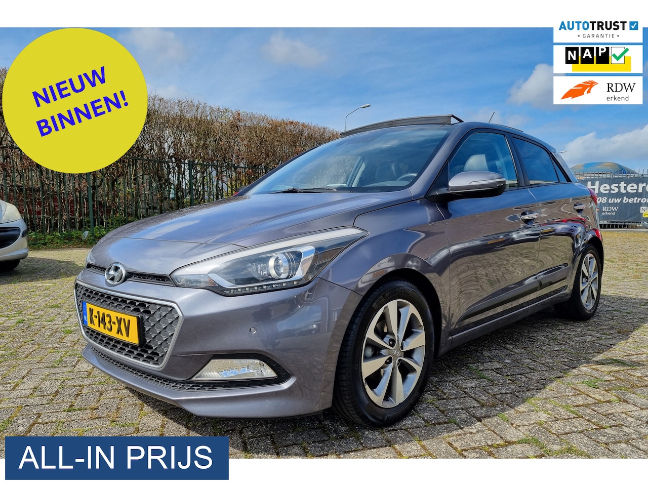 Hyundai i20 - 1.4i Premium automaat ✅BOM VOL OPTIES! - AutoWereld.nl