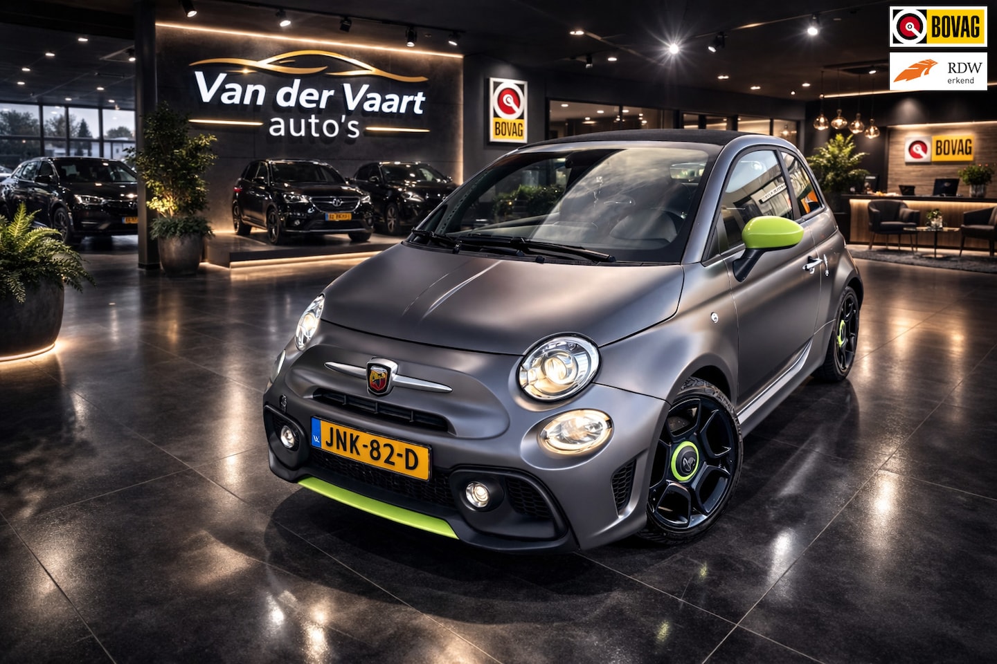 Fiat 500 Abarth - CABRIO 1.4 T-Jet Turismo 70th Anniversary - AutoWereld.nl