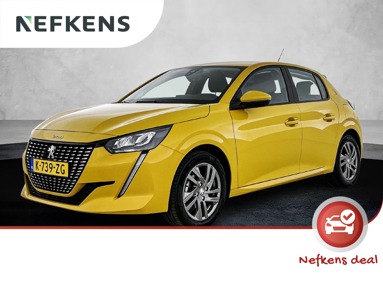 Peugeot 208 - 1.2 Active Pack 75pk | 1ste eigenaar | Parkeersensoren | Navigatie | LED lampen | Airco | - AutoWereld.nl