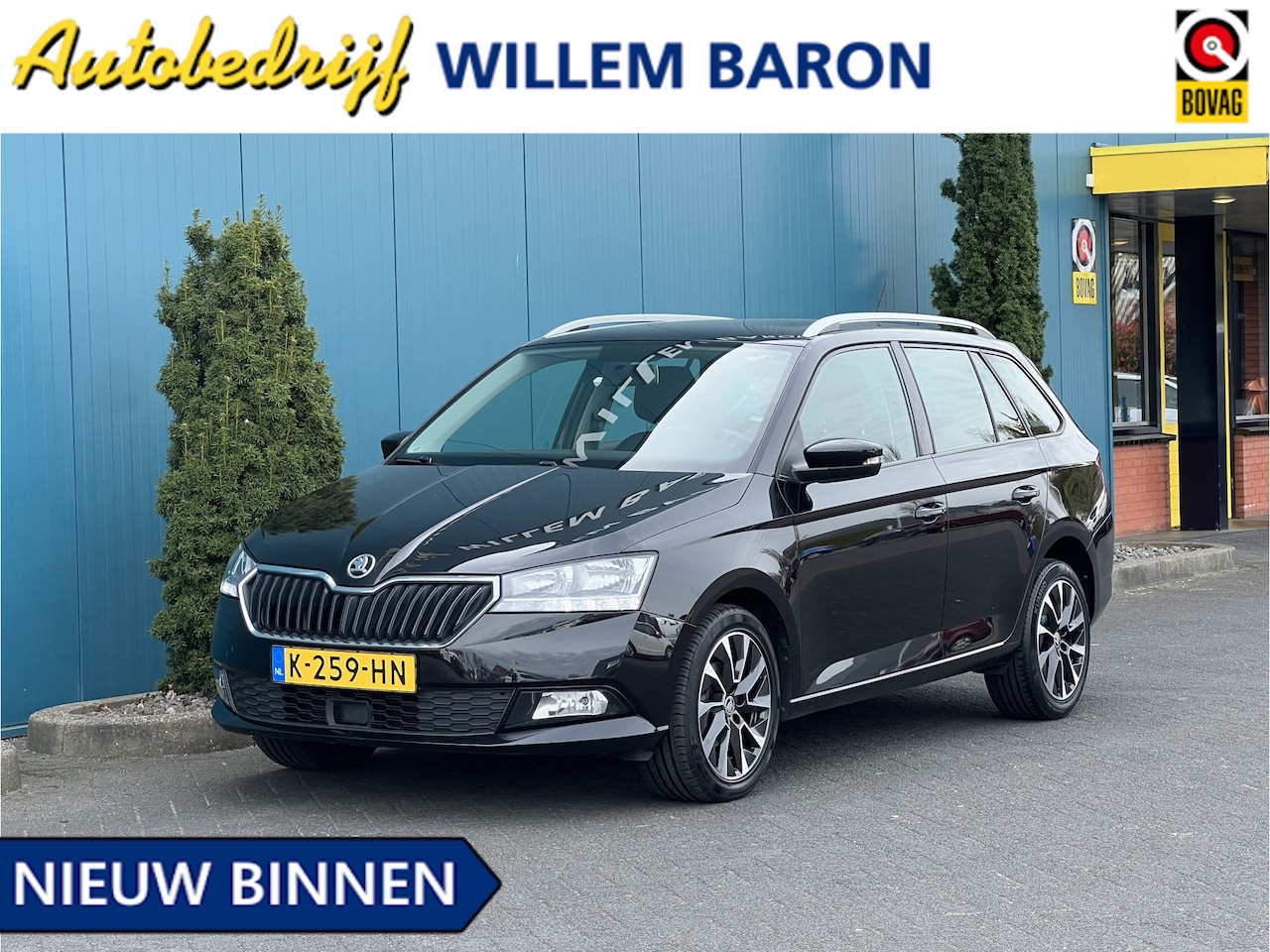 Skoda Fabia Combi - 1.0 TSI Business Edition CARPLAY | CRUISE | AC | BLUETOOTH | DAB | PDC | LMV - AutoWereld.nl