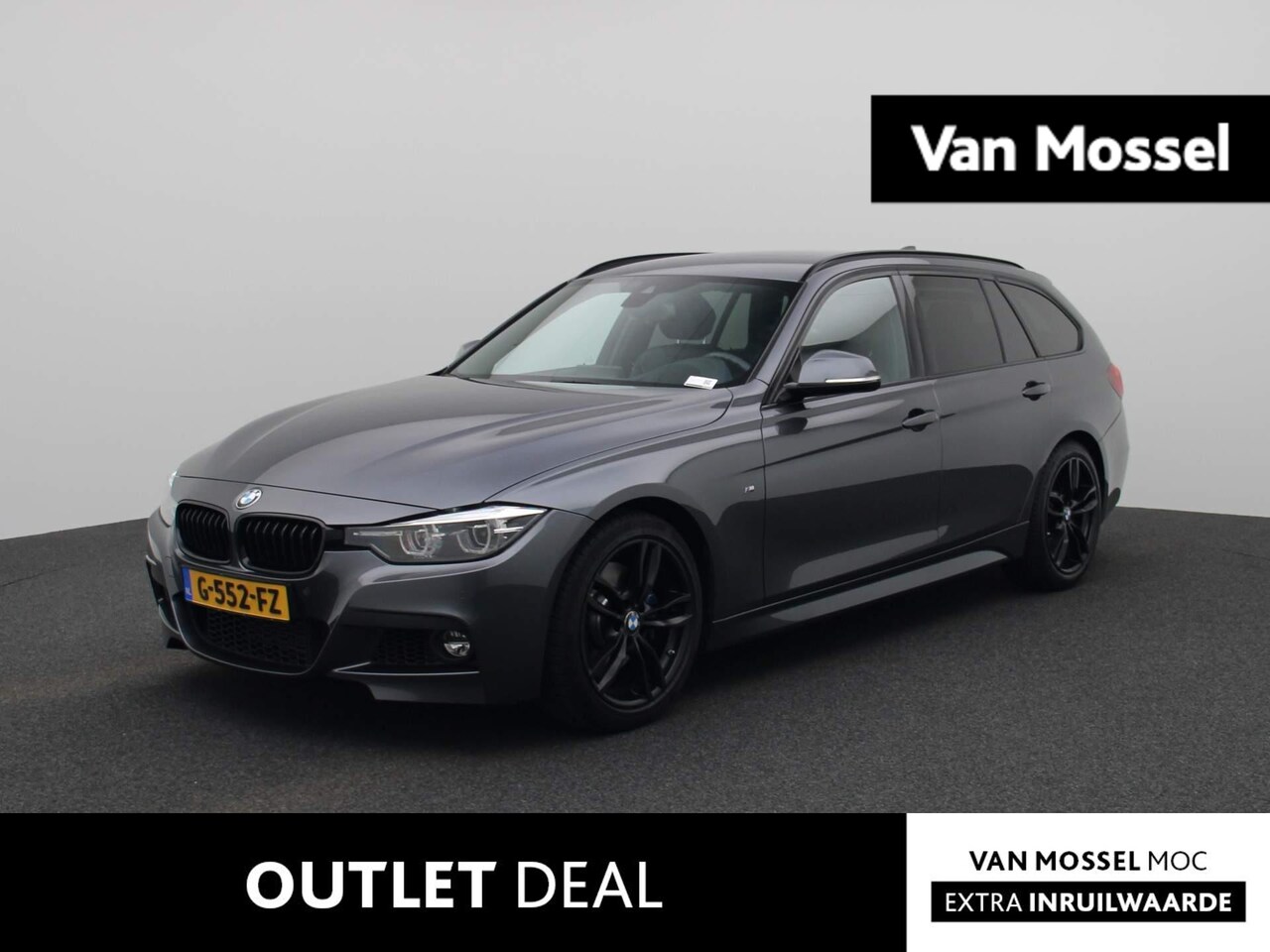 BMW 3-serie Touring - 318i M Sport Corporate Lease | Automaat | Cruise Control | Head-Up Display | Lederen Bekle - AutoWereld.nl