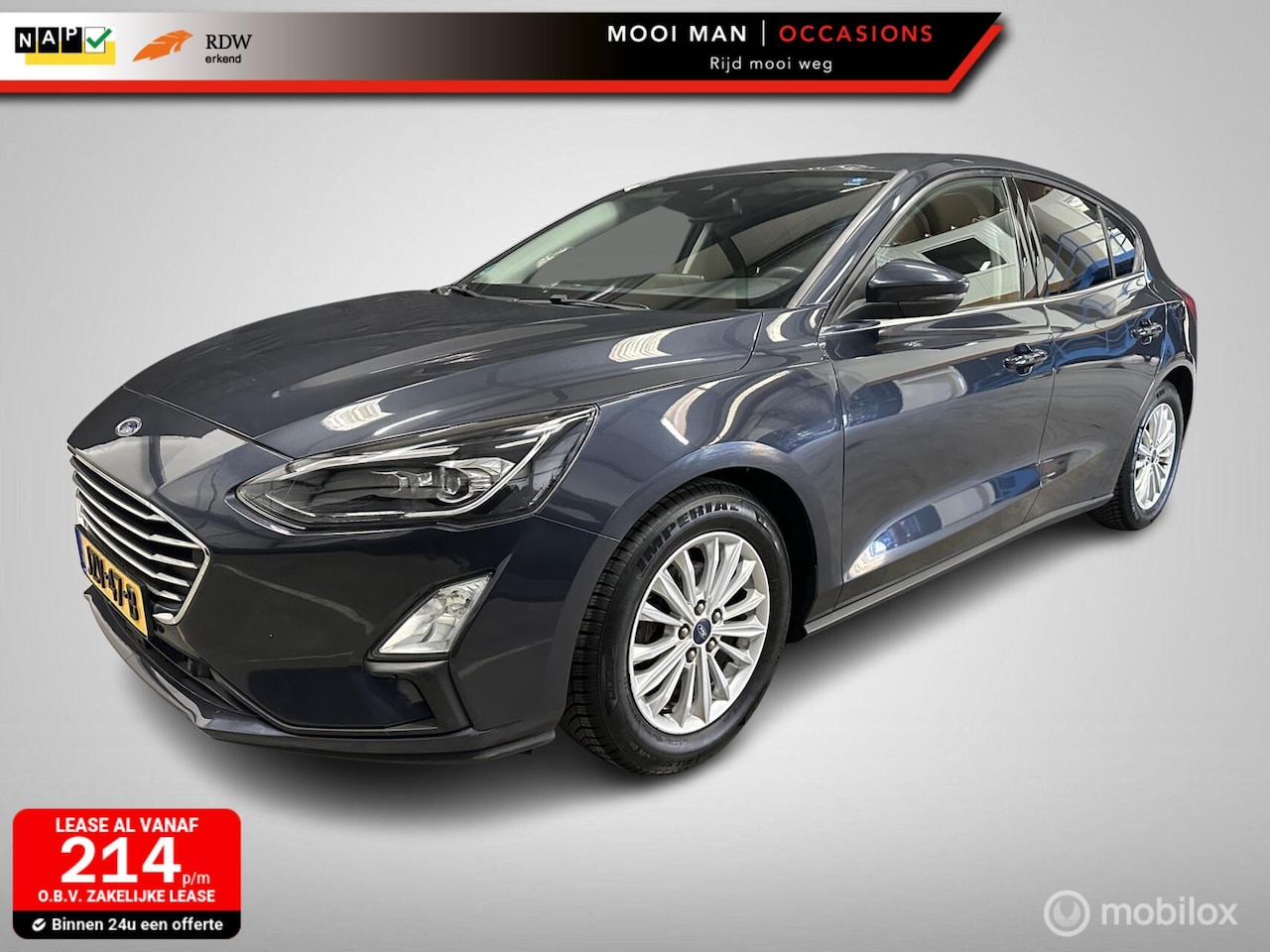 Ford Focus - 1.0 EcoBoost Hybrid Active X Business 1.0 EcoBoost Hybrid Active X Business - AutoWereld.nl