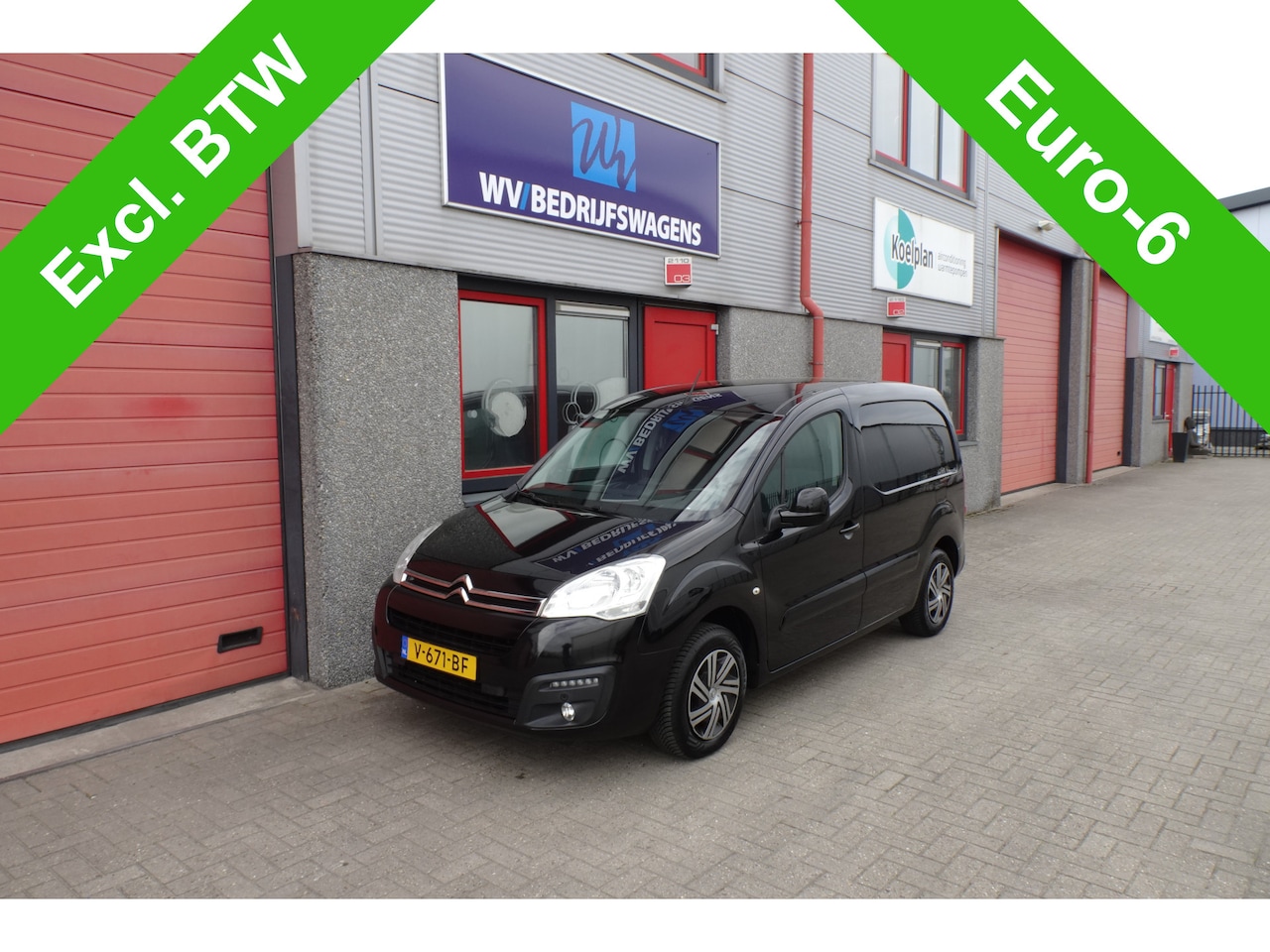 Citroën Berlingo - 1.6 BlueHDI 75 Business 3 zits navi airco - AutoWereld.nl