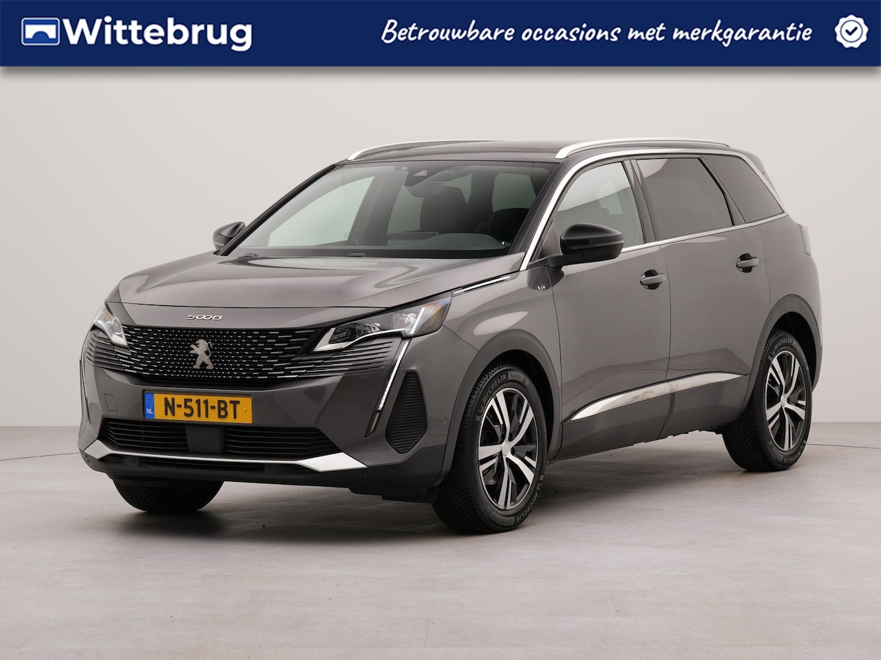 Peugeot 5008 - 1.2 PureTech GT | 7 Zitter | Elektrisch glazen panorama-dak | Camera | - AutoWereld.nl