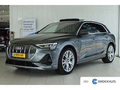 Audi e-tron - 55 quattro S edition 95 kWh | Adapt. Cruise | Schuifdak | Stoelverwarming | Luchtvering |