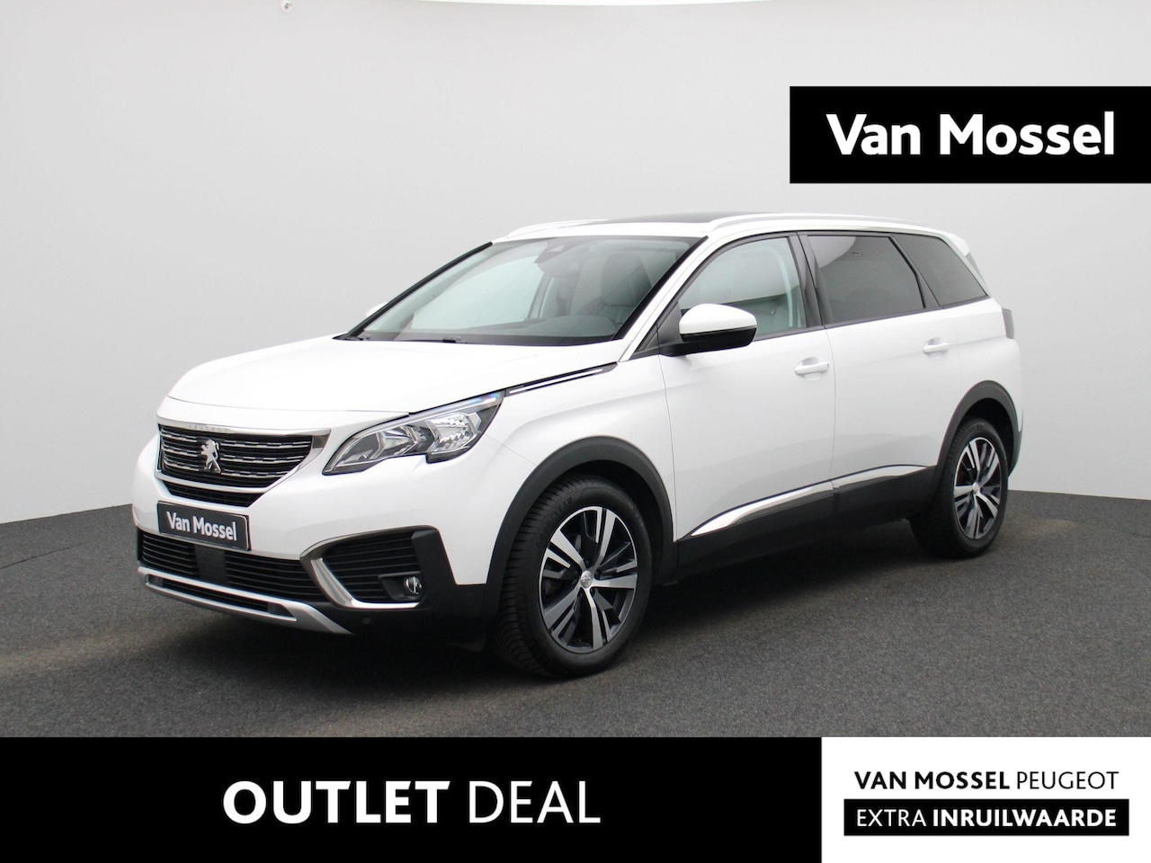 Peugeot 5008 - 1.5 BlueHDI ALLURE | 130 PK | PANORAMADAK | 5 ZITS | HALF LEER | NAVIGATIE | PDC | CLIMA - AutoWereld.nl