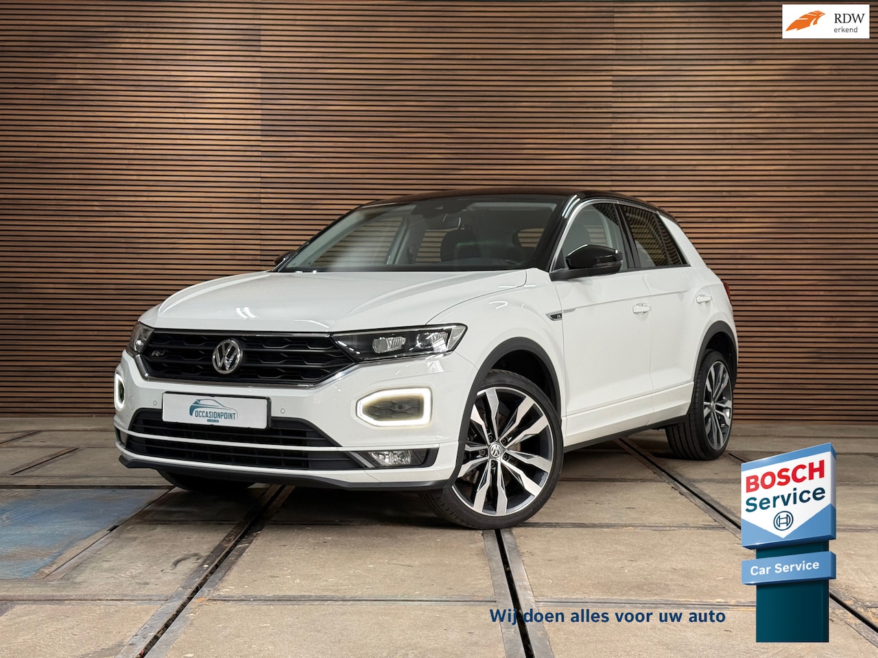 Volkswagen T-Roc - 1.5 TSI Sport Business R | Pano | LED | Elektrische kofferklep | 18Inch | Winterpakket | A - AutoWereld.nl