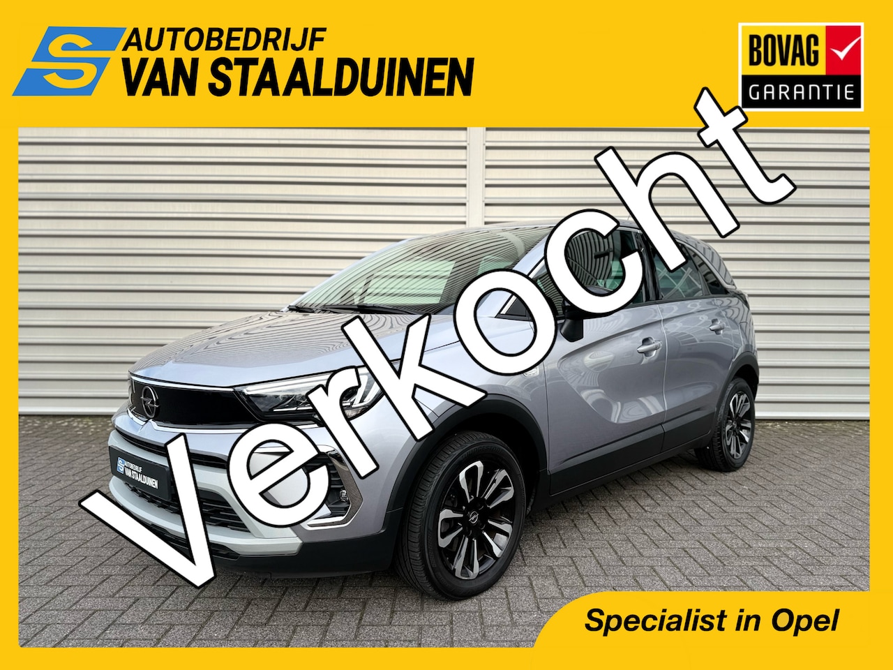 Opel Crossland - 130 PK Elegance Automaat | Navigatiesysteem | Parkeersensoren voor en achter | Achteruitri - AutoWereld.nl