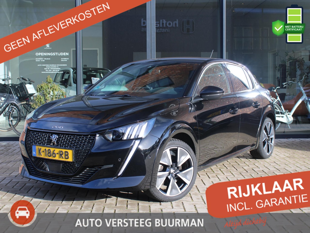 Peugeot e-208 - EV GT 350 50 kWh Stoelverwarming, Adaptieve cruise control, Navigatie. - AutoWereld.nl