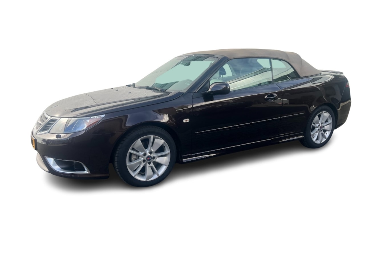 Saab 9-3 - 2.0 T Aero  Java bruin/beige kap incl BTW - AutoWereld.nl