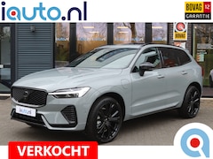 Volvo XC60 - 2.0 T8 456pk AWD Plus Black Edition Pano/Leder/360/HK/Headup/Elek. sportstoelen+mem/Keyles