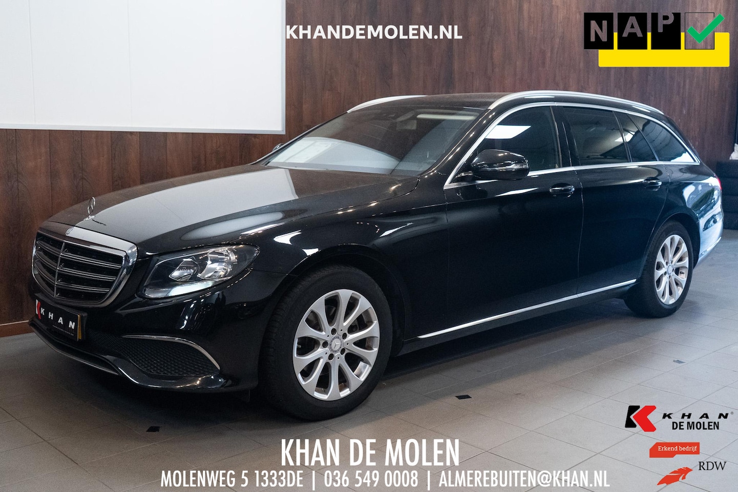 Mercedes-Benz E-klasse Estate - 200 Leder|Elektr.Stoelen+Achterklep|Sfeer - AutoWereld.nl