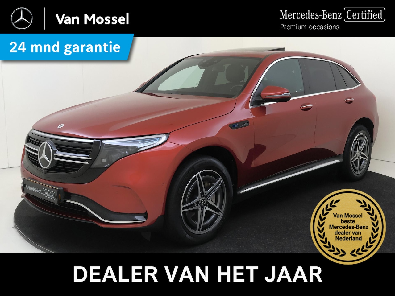 Mercedes-Benz EQC - 400 4MATIC Business Solution AMG 400 4MATIC Business Solution AMG 80 kWh - AutoWereld.nl