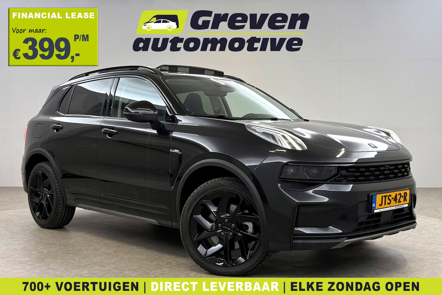 Lynk & Co 01 - 1.5 Black Edition | 75 km Elektrisch | Pano | Memory | 360° | Virtual | Sfeer | Adap. Crui - AutoWereld.nl