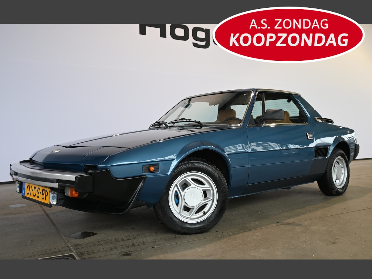 Fiat X 1/9 - Sport 1500 Leder Lichtmetaal Nieuwe APK! Inruil Mogelijk! - AutoWereld.nl