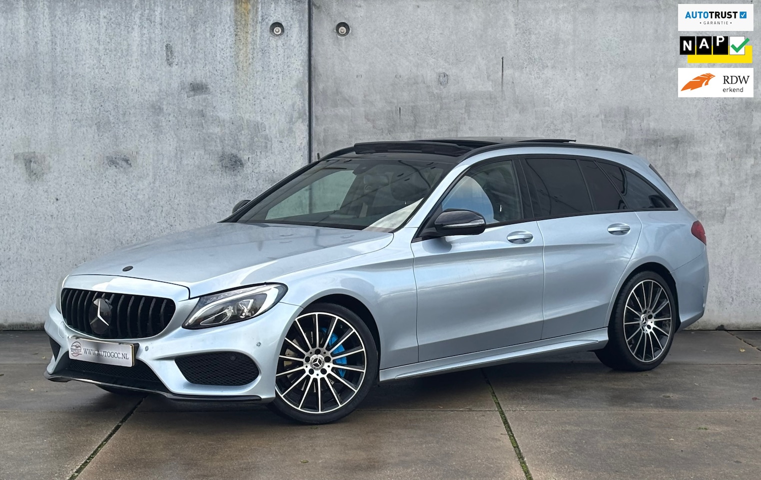 Mercedes-Benz C-klasse Estate - 180 AMG SPORT EDITION PANO NAP AUTOMAAT - AutoWereld.nl