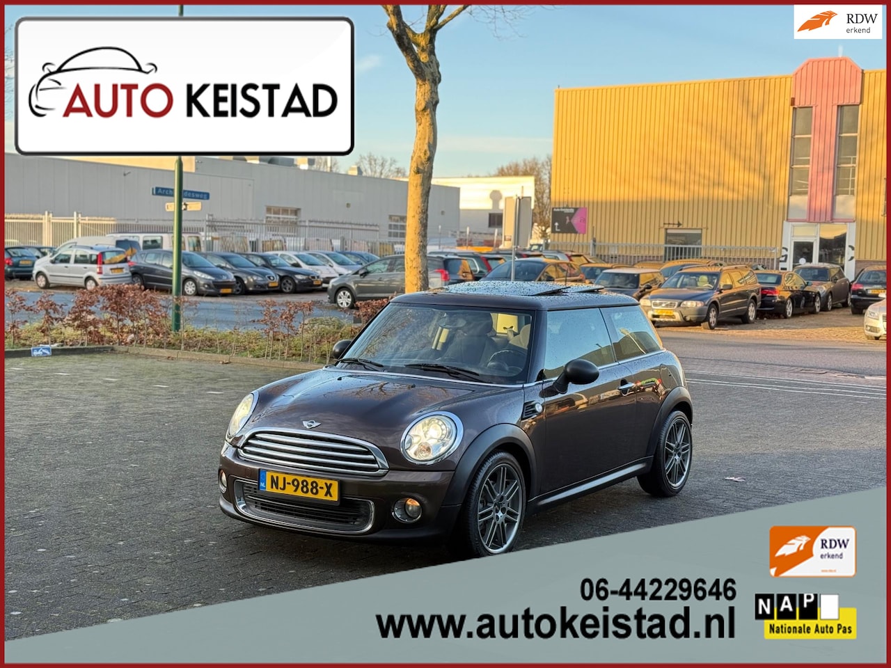 MINI One - Mini 1.6 Chili XENON/PANORAMA/NAVIGATIE! SUPER STAAT! - AutoWereld.nl