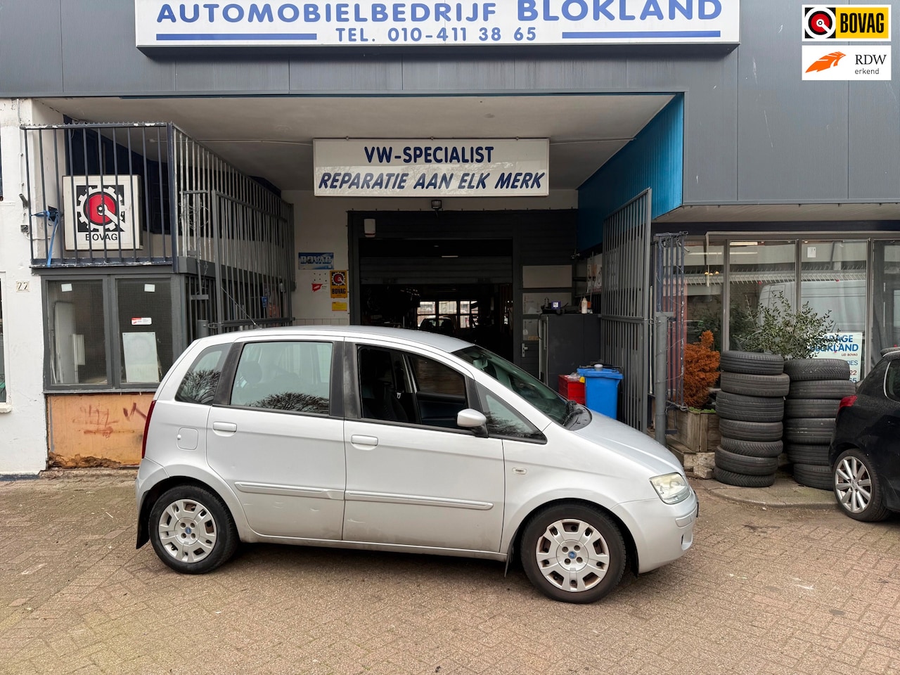 Fiat Idea - 1.4-16V Dynamic/ Automaat/ met Onderhoudshistorie, Gereviseerde versnellingsbak, Airco, NA - AutoWereld.nl
