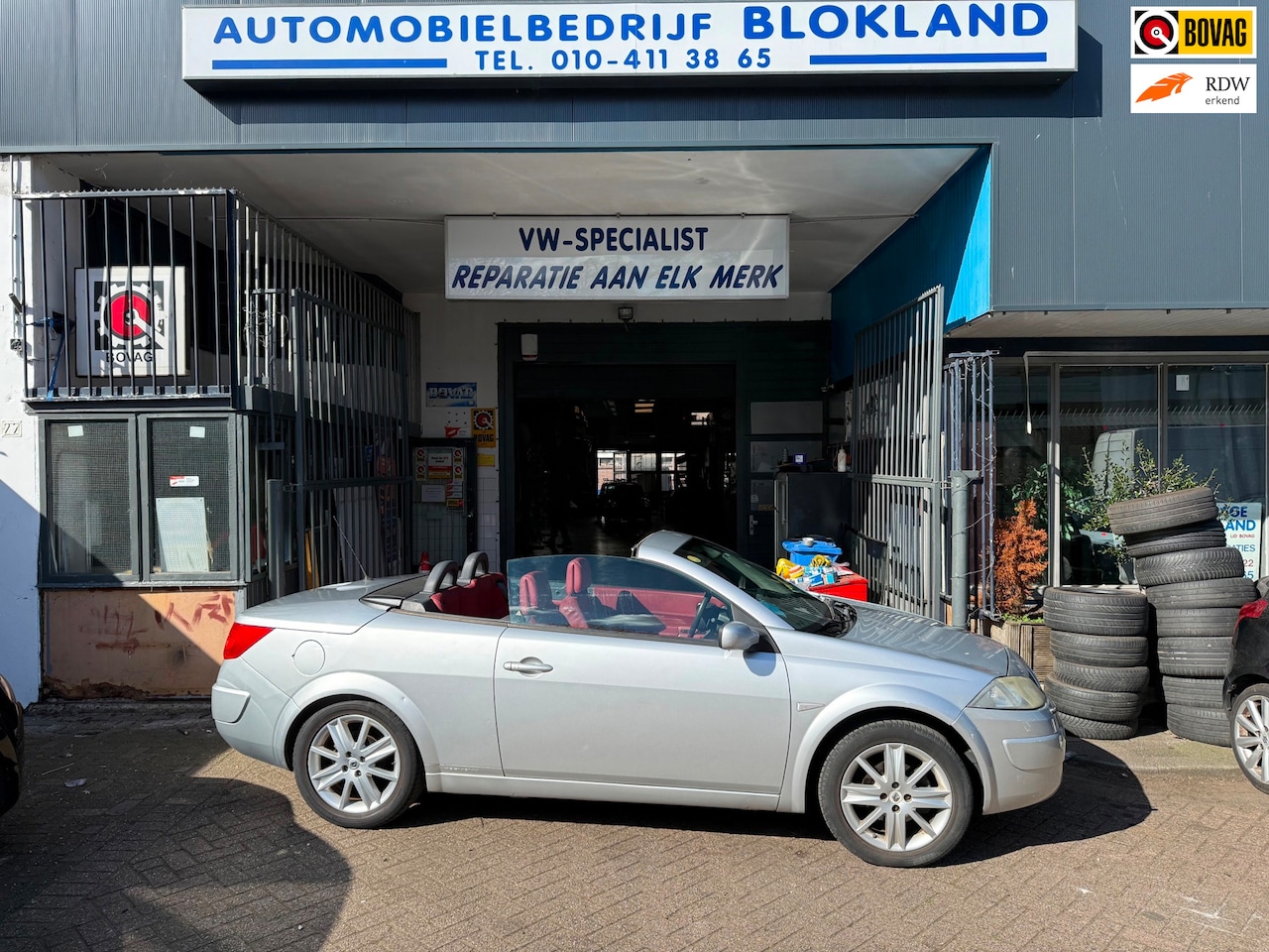Renault Mégane coupé cabriolet - 2.0-16V Privilège Luxe/ Automaat/ met onderhoudshistorie, Airco,Cruise , NAP en een nieuwe - AutoWereld.nl