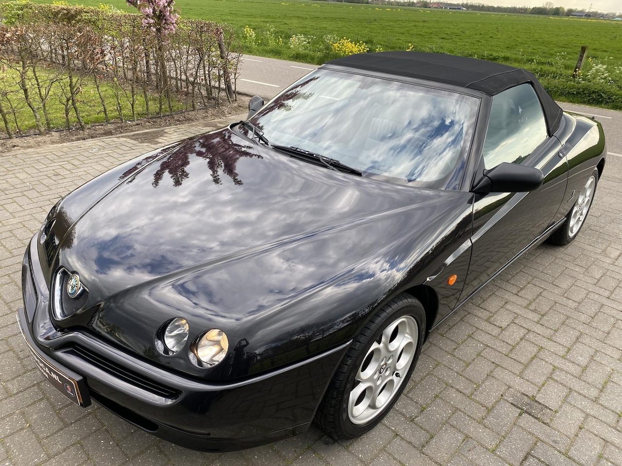 Alfa Romeo Spider - 3.0-24V V6 L Eerste eigenaresse 17 inch teledails zeer mooi! - AutoWereld.nl