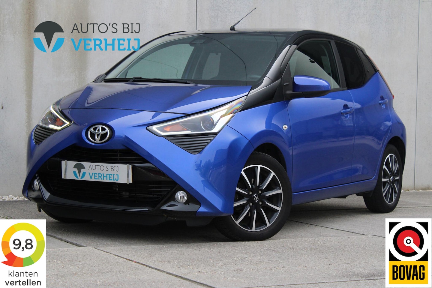 Toyota Aygo - 1.0 VVT-i X-CLUSIV / AUTOMAAT / WEINIG KILOMETERS - AutoWereld.nl