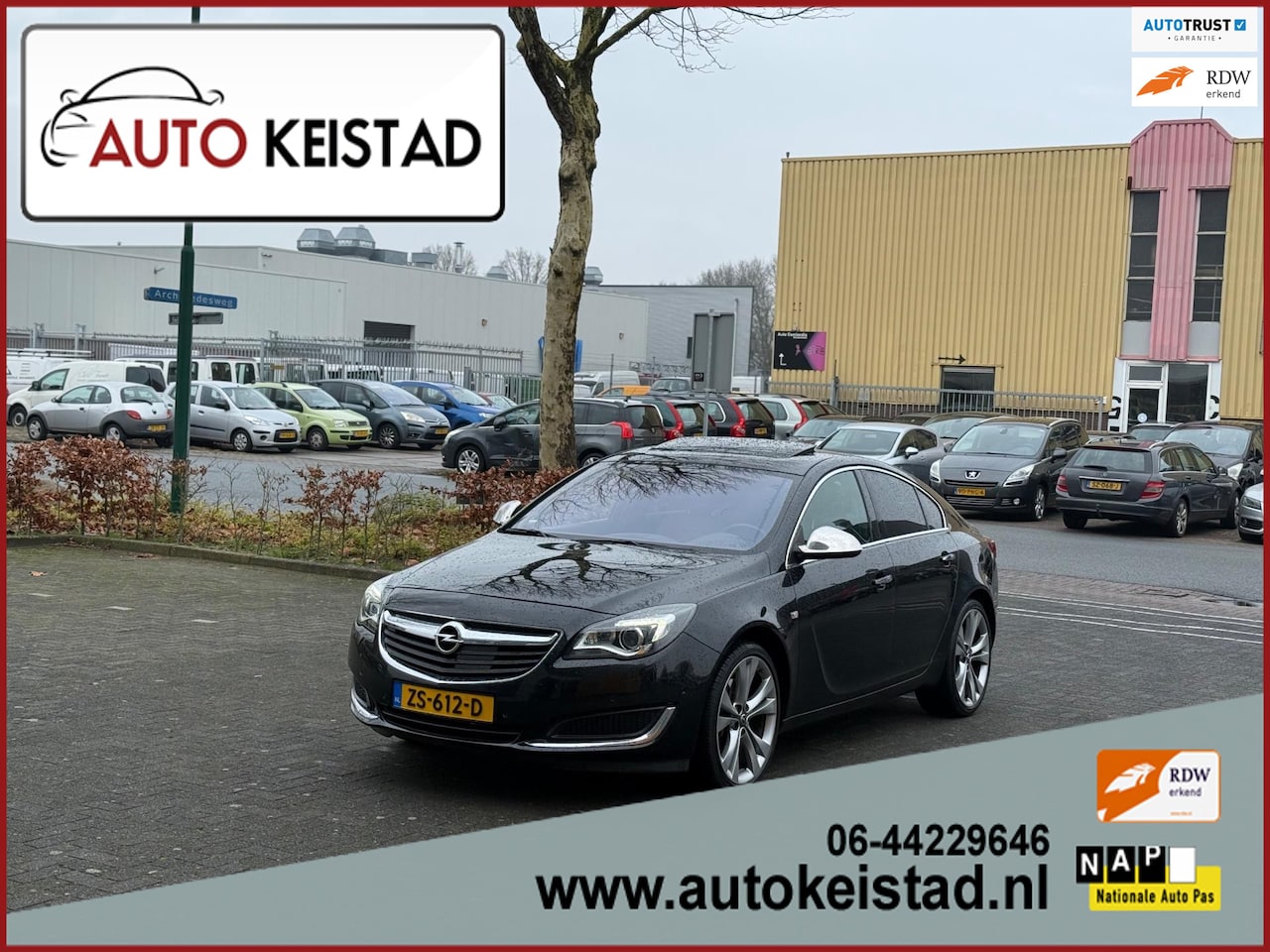 Opel Insignia - 2.0 T 4x4 250PK AUTOMAAT LEDER/XENON/SCHUIFDAK/MEMORY! NIEUWSTAAT! - AutoWereld.nl