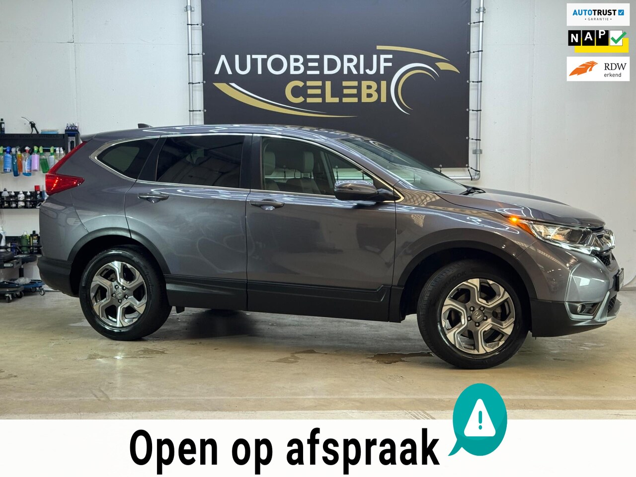 Honda CR-V - HONDA CVT 2020 GRIJS FULL OPTIES - AutoWereld.nl