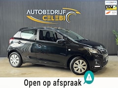 Peugeot 108 - 1.0 e-VTi Active 2017 ZWART AIRCO|NAP|ELEKTRR