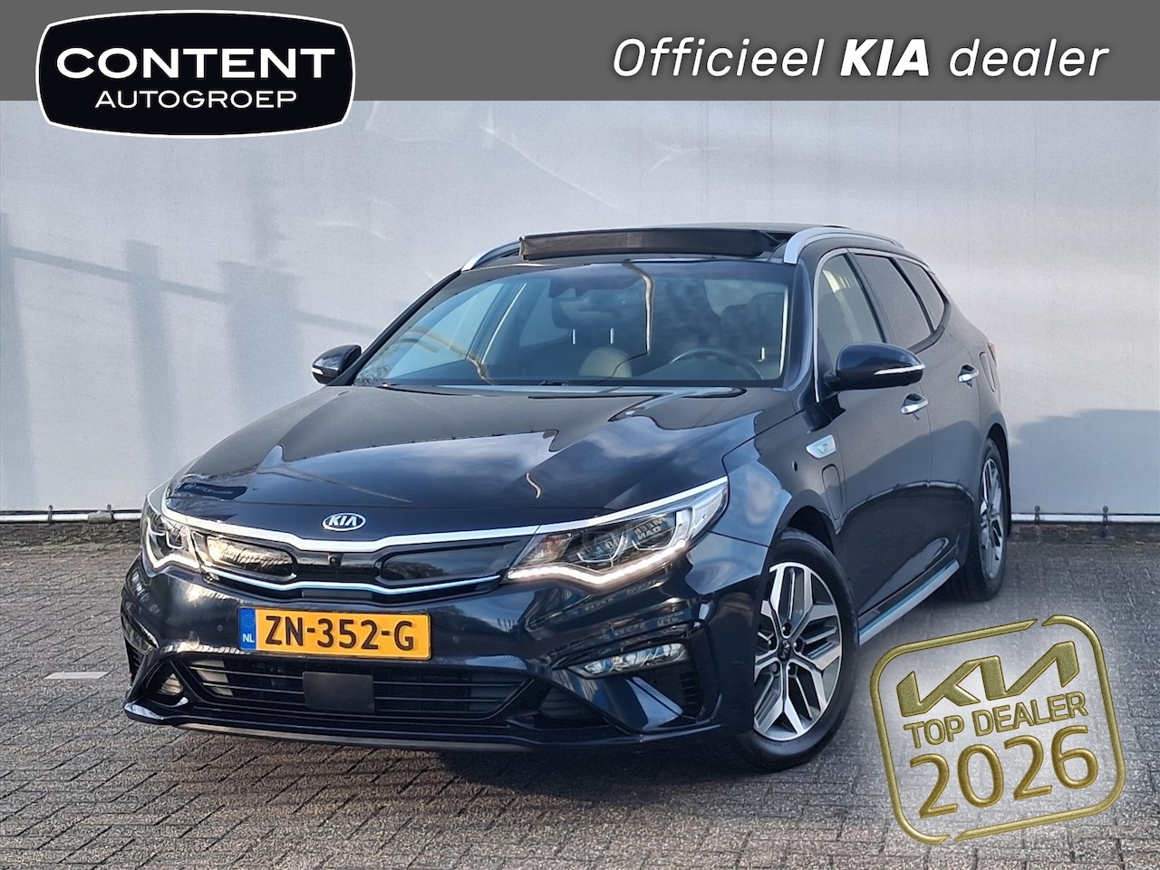 Kia Optima Sportswagon - PHEV 2.0 GDi 205pk AUT ExecutiveLine - AutoWereld.nl