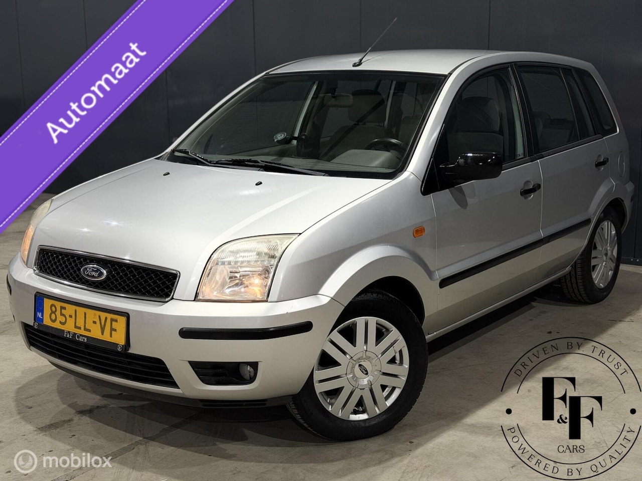 Ford Fusion - 1.4 |80pk|Automaat|128000 km NAP|Airco|Trekhaak - AutoWereld.nl