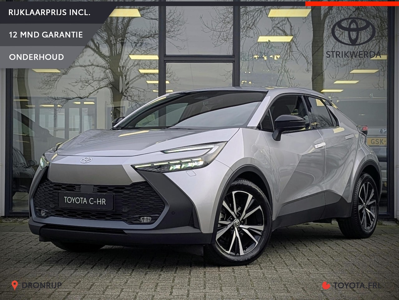 Toyota C-HR - 1.8 Hybrid 140 First Edition | Stoel- stuurverwarming | Dodehoek | Elek. achterklep | ACC - AutoWereld.nl