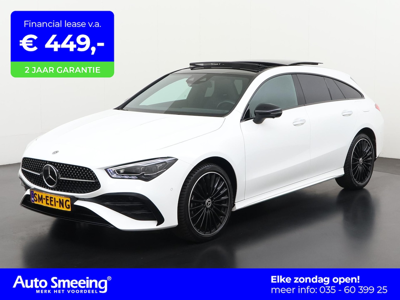 Mercedes-Benz CLA-Klasse - 250e AMG Night Facelift | Panoramadak | Mulitbeam LED | Adaptive cruise | Zondag open! - AutoWereld.nl