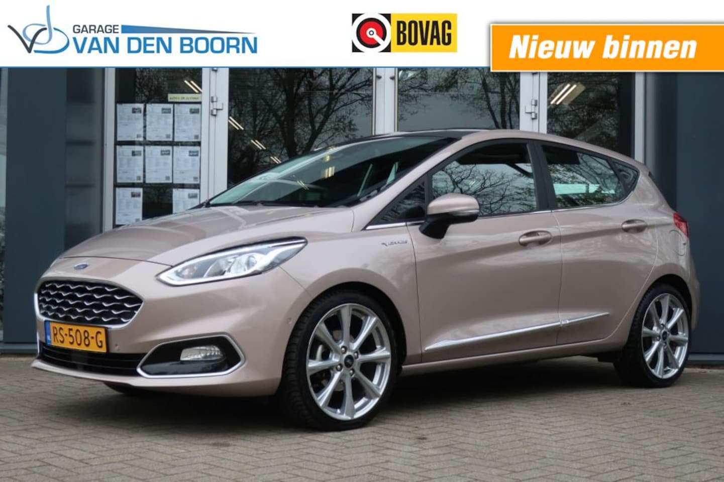 Ford Fiesta - 1.0 ECOB. VIGNALE, Vol. Leder, Vol. LED, Camera, PDC rondom etc. - AutoWereld.nl
