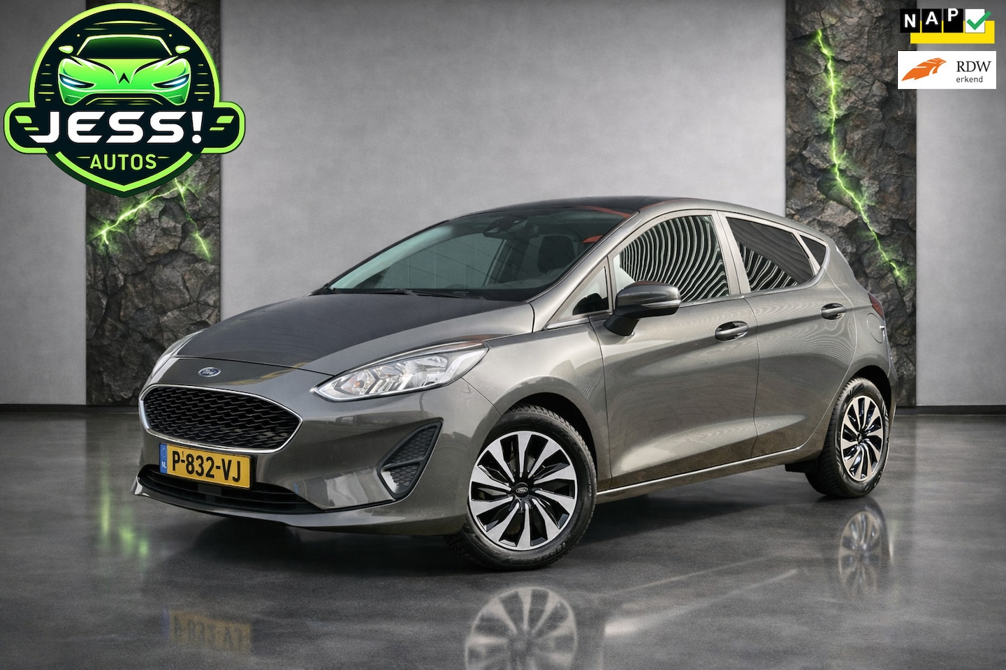 Ford Fiesta - 1.0 EcoBoost Hybrid Titanium X | Panorama dak | Achteruitrijcamera - AutoWereld.nl