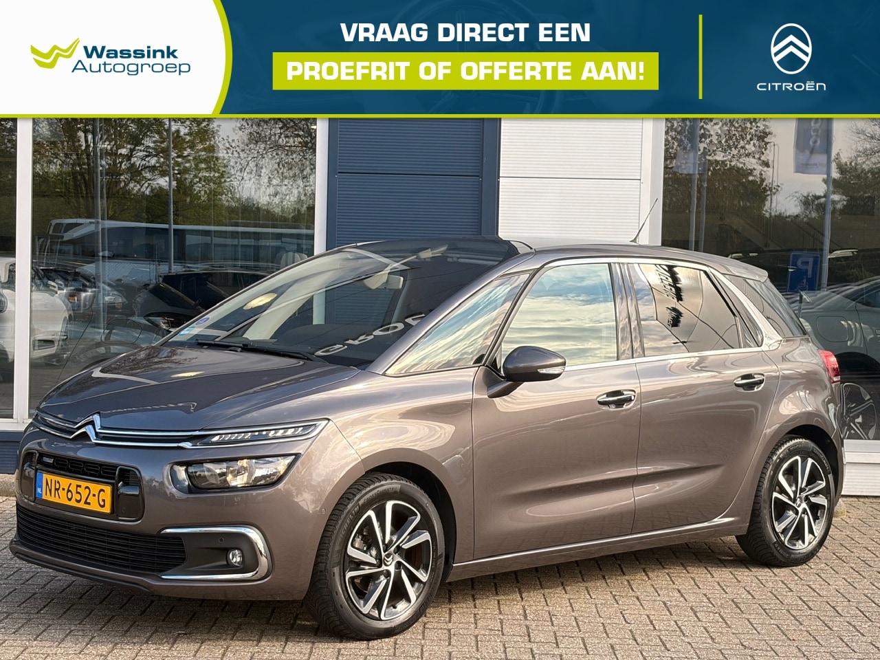 Citroën C4 Picasso - 1.2 PureTech 130pk Feel | Automaat | Navi | Camera | Trekhaak - AutoWereld.nl
