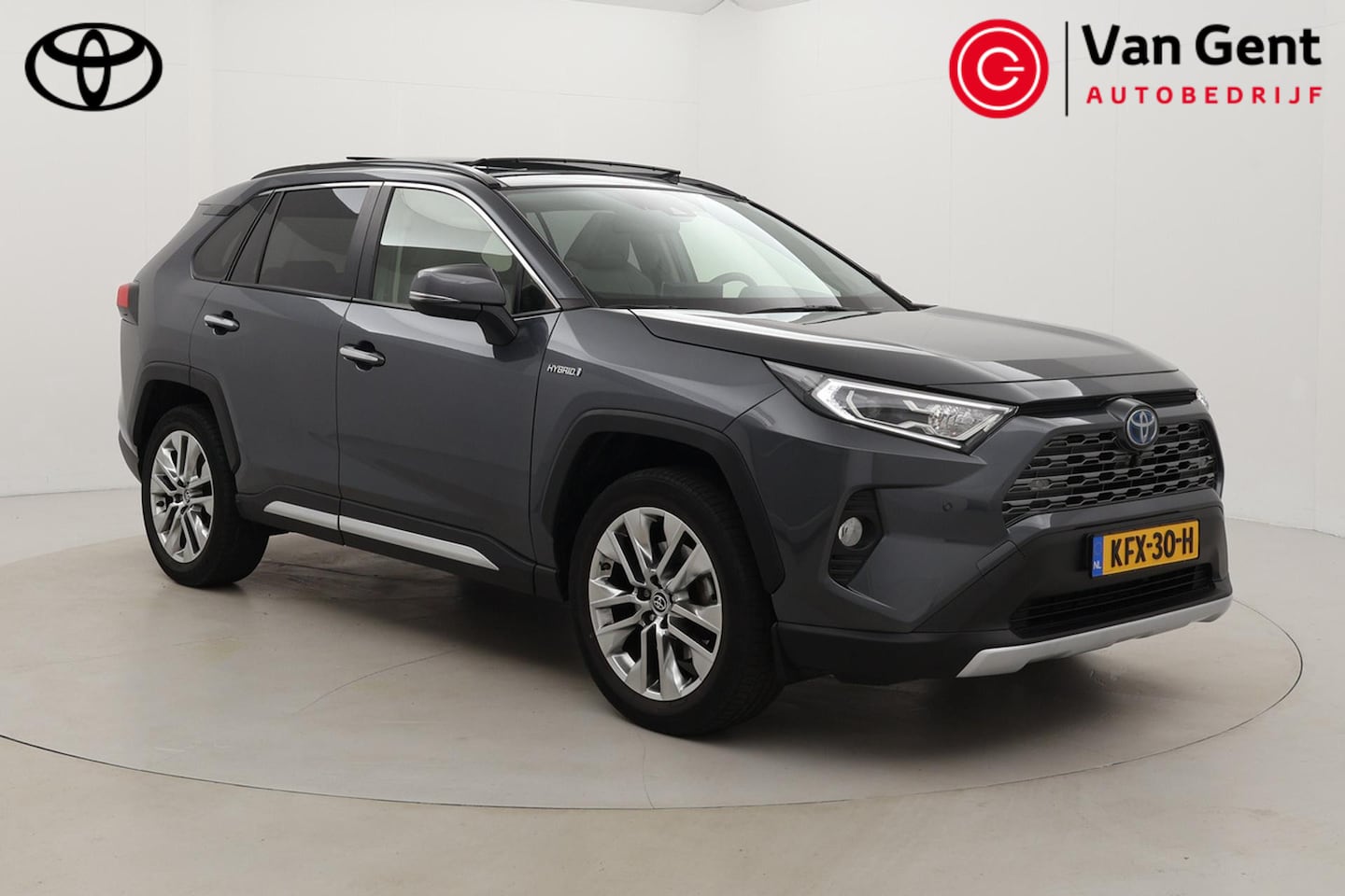 Toyota RAV4 - 2.5 Hybrid AWD Executive | Panoramadak | Trekhaak | Leder | Dodehoek detectie | JBL | Navi - AutoWereld.nl
