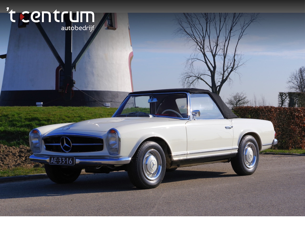 Mercedes-Benz SL-klasse Cabrio - 230 SL Pagode W113 Automaat, European, Hardtop, Light Ivory - AutoWereld.nl