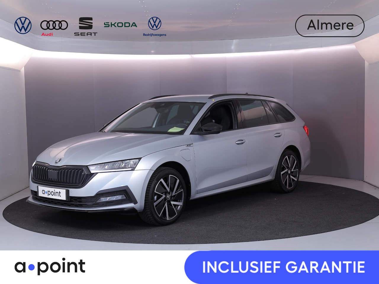 Skoda Octavia Combi - 1.4 TSI iV PHEV Sportline Business 204 pk Automaat (DSG) | SOH 96% |  Verlengde garantie | - AutoWereld.nl