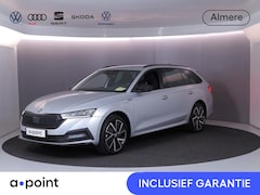 Skoda Octavia Combi - 1.4 TSI iV PHEV Sportline Business 204 pk Automaat (DSG) | SOH 96% | Verlengde garantie |