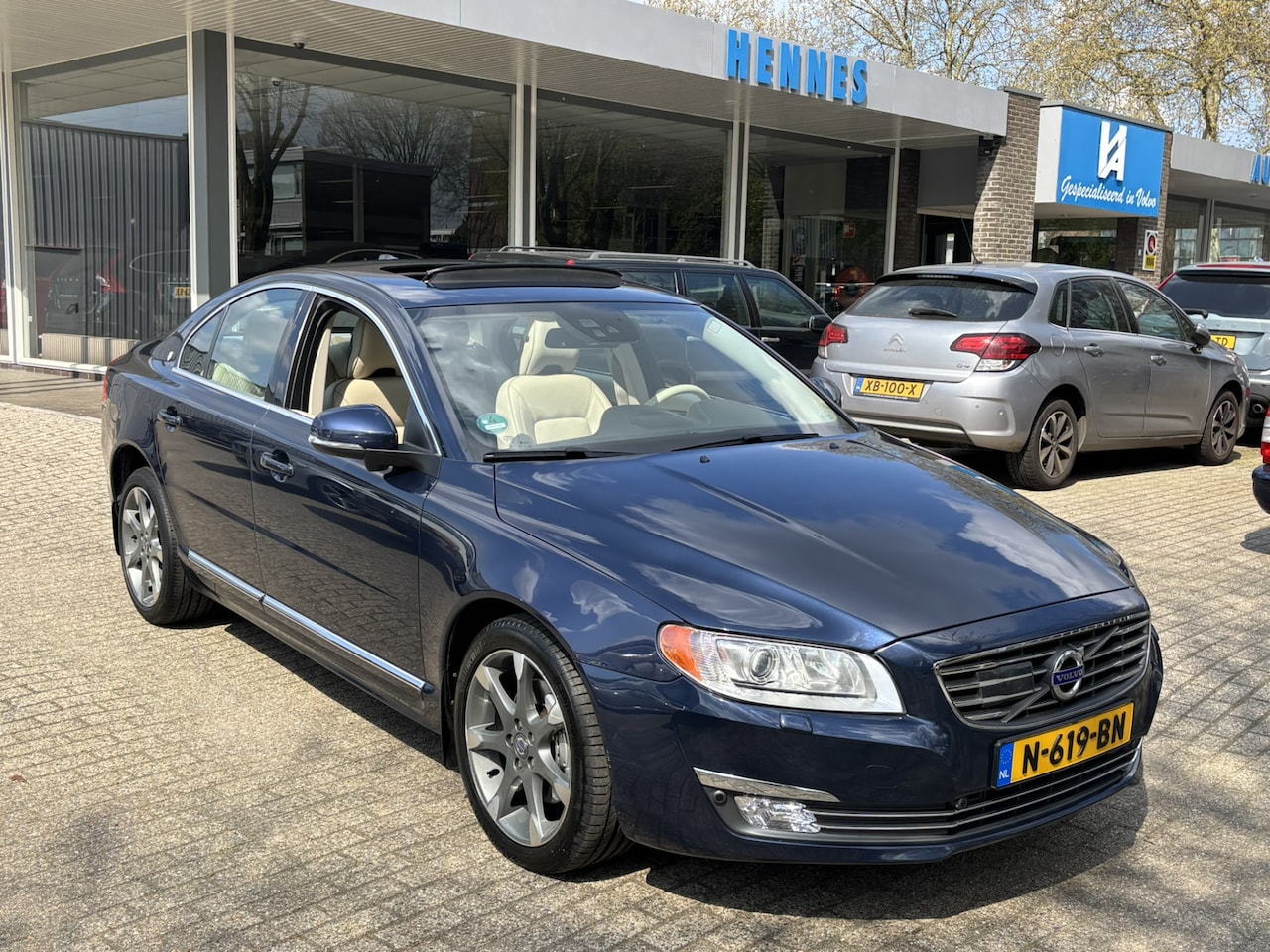 Volvo S80 - 3.0 T6 AWD Executive ACC RSE Koelkast Massage Keyless Schuifdak - AutoWereld.nl