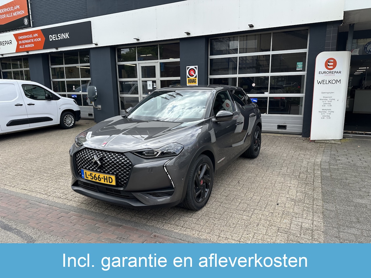 DS 3 Crossback - 1.2 PureTech Automaat Performance Line All-in Prijs Apple CarPlay/Android Auto/Camera/Hud/ - AutoWereld.nl