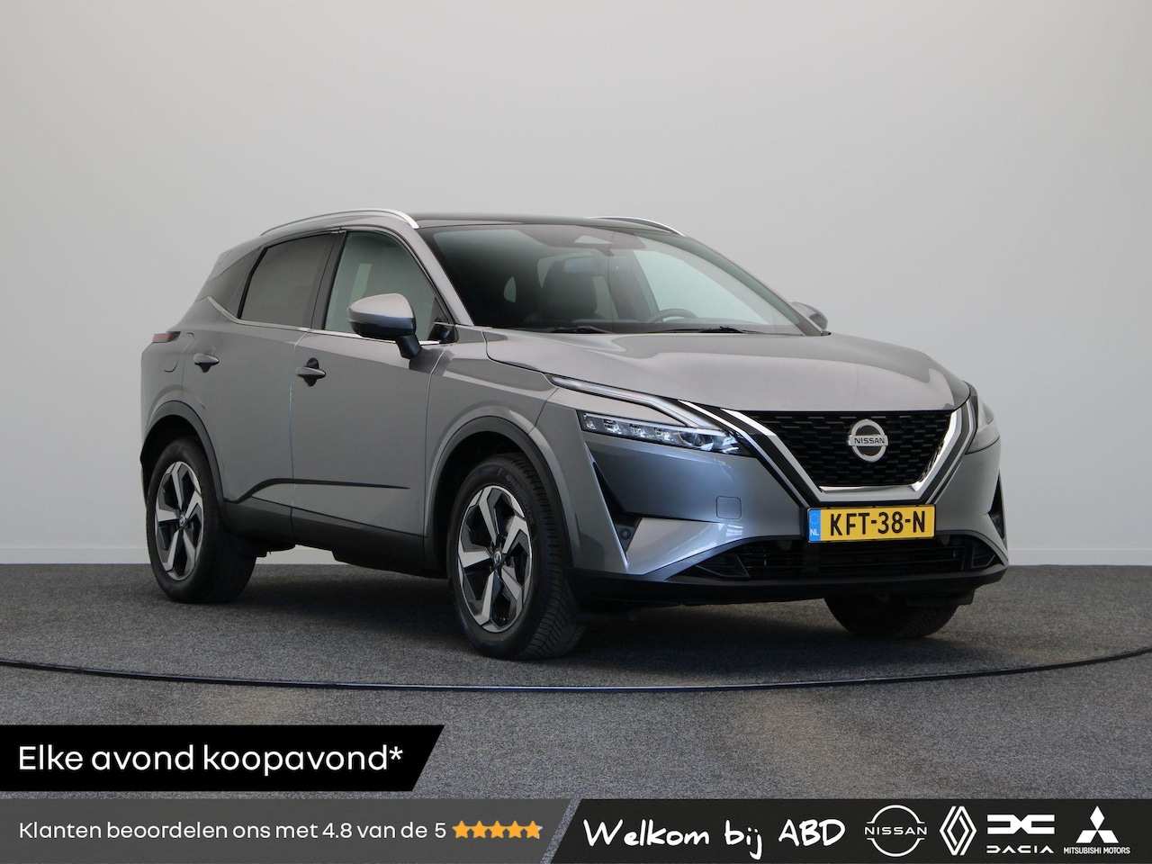 Nissan Qashqai - 1.3 MHEV Xtronic Tekna | Head-Up Display | Elektrische Bestuurderstoel | Adaptieve Cruise - AutoWereld.nl